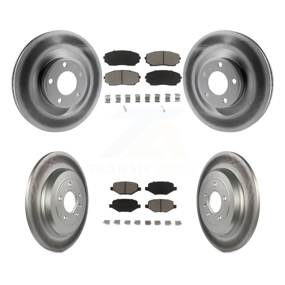 Transit Auto - KGC-100695 - Front and Rear Disc Brake Kits