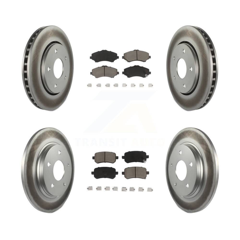 Transit Auto - KGC-100710 - Front and Rear Disc Brake Kits