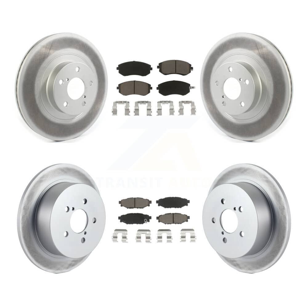 Transit Auto - KGC-100717 - Front and Rear Disc Brake Kits