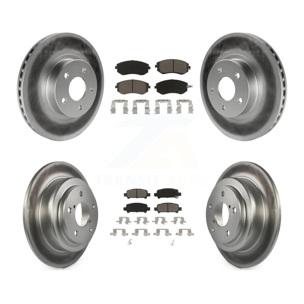 Transit Auto - KGC-100721 - Front and Rear Disc Brake Kits