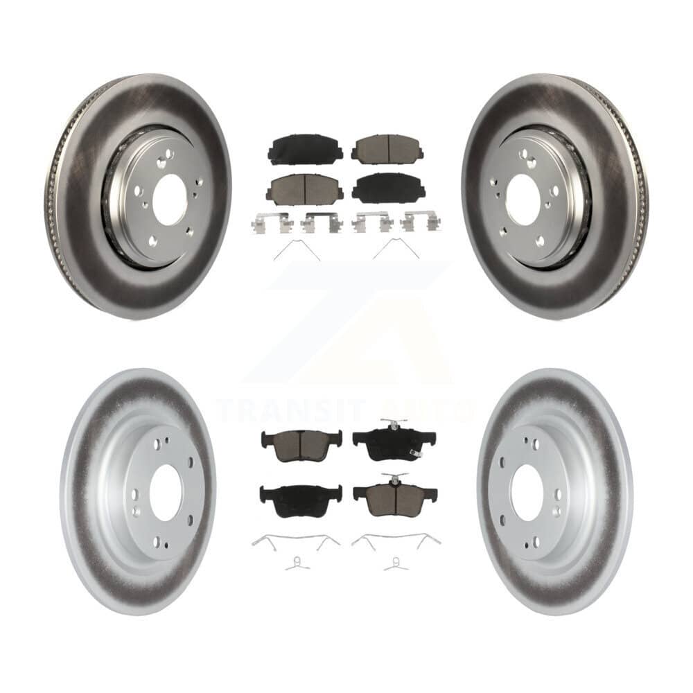 Transit Auto - KGC-100726 - Front and Rear Disc Brake Kits