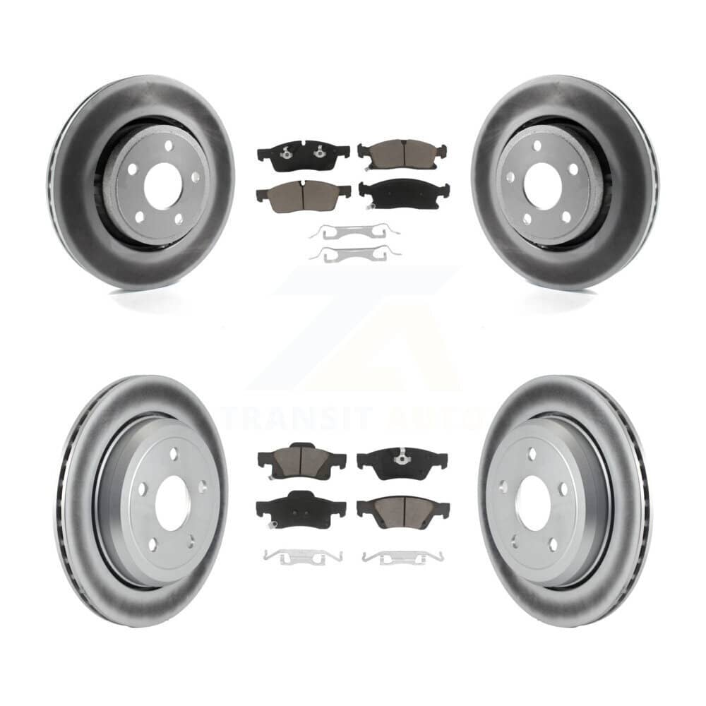 Transit Auto - KGC-100731 - Front and Rear Disc Brake Kits
