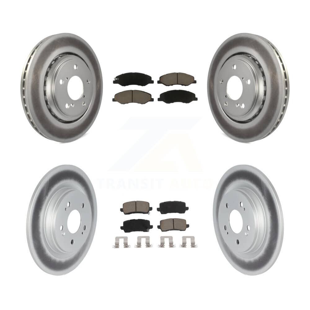 Transit Auto - KGC-100732 - Front and Rear Disc Brake Kits
