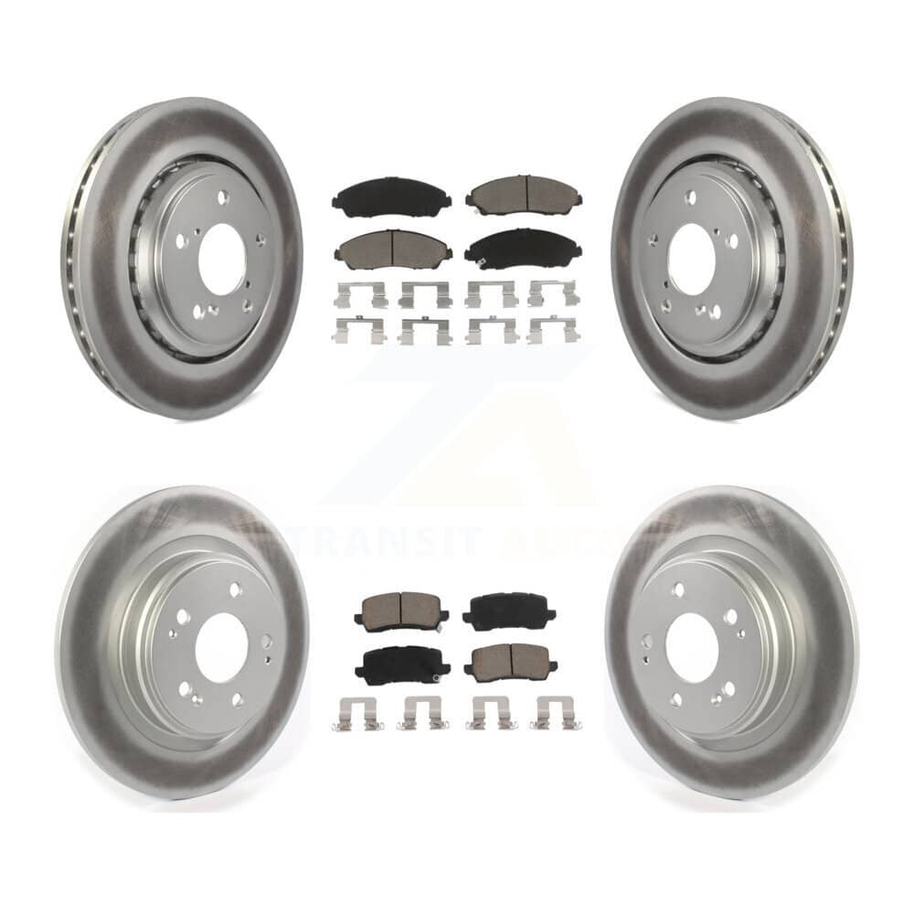 Transit Auto - KGC-100733 - Front and Rear Disc Brake Kits