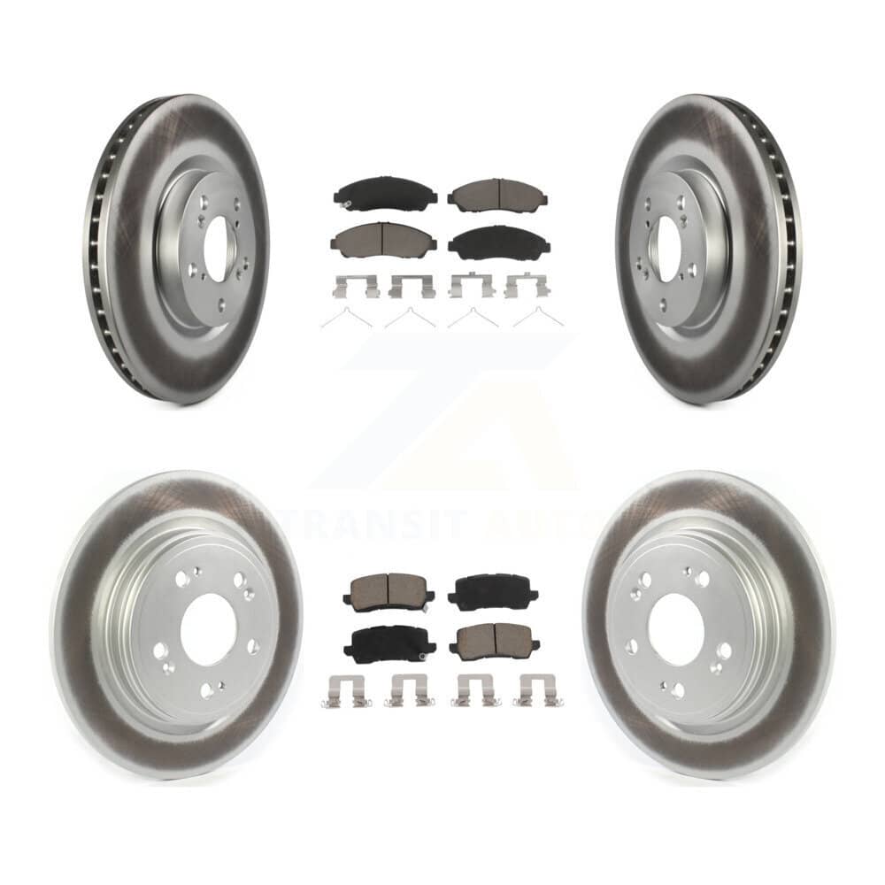 Transit Auto - KGC-100735 - Front and Rear Disc Brake Kits