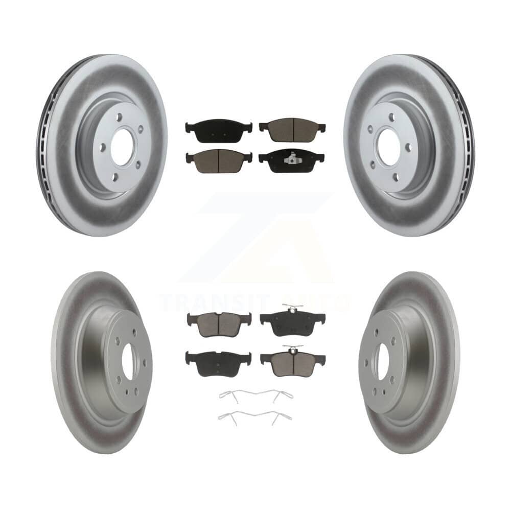 Transit Auto - KGC-100741 - Front and Rear Disc Brake Kits