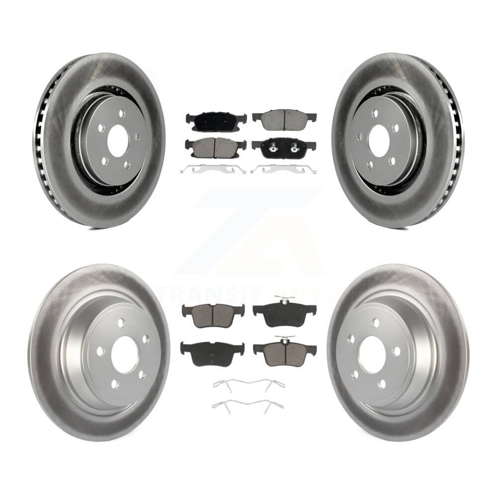 Transit Auto - KGC-100744 - Front and Rear Disc Brake Kits