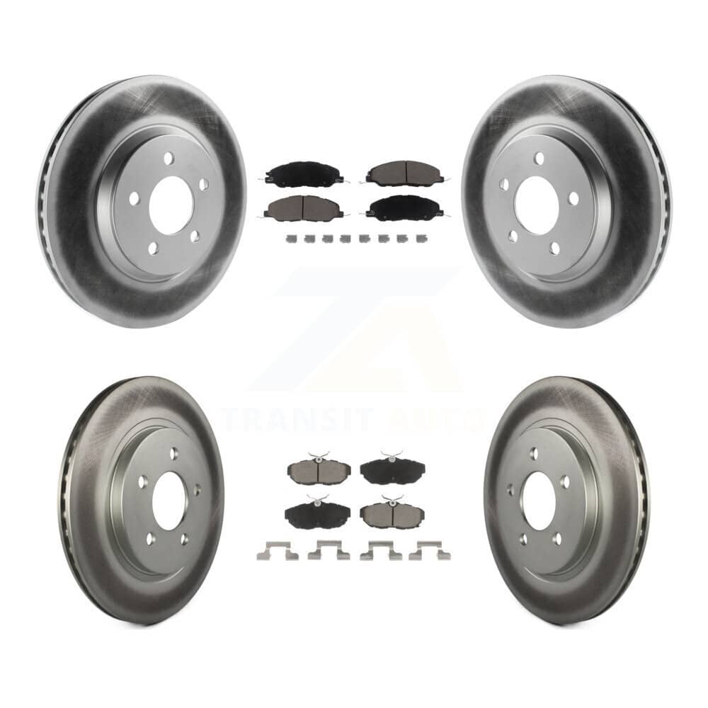 Transit Auto - KGC-100752 - Front and Rear Disc Brake Kits