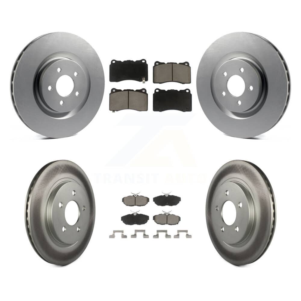 Transit Auto - KGC-100753 - Front and Rear Disc Brake Kits