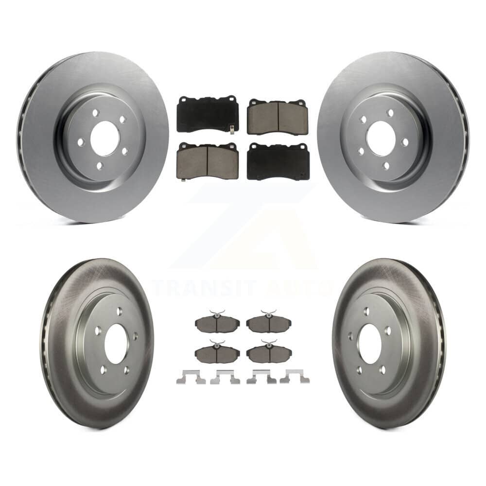 Transit Auto - KGC-100754 - Front and Rear Disc Brake Kits