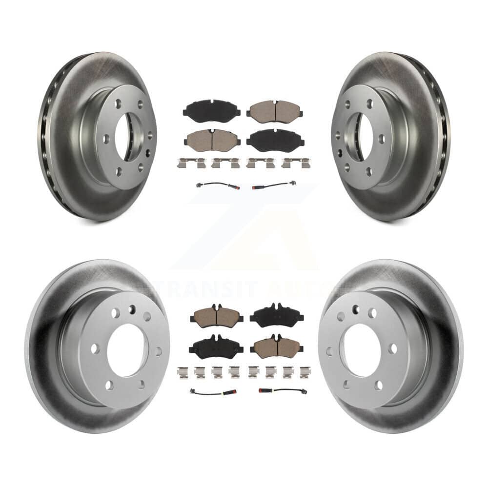 Transit Auto - KGC-100759 - Front and Rear Disc Brake Kits