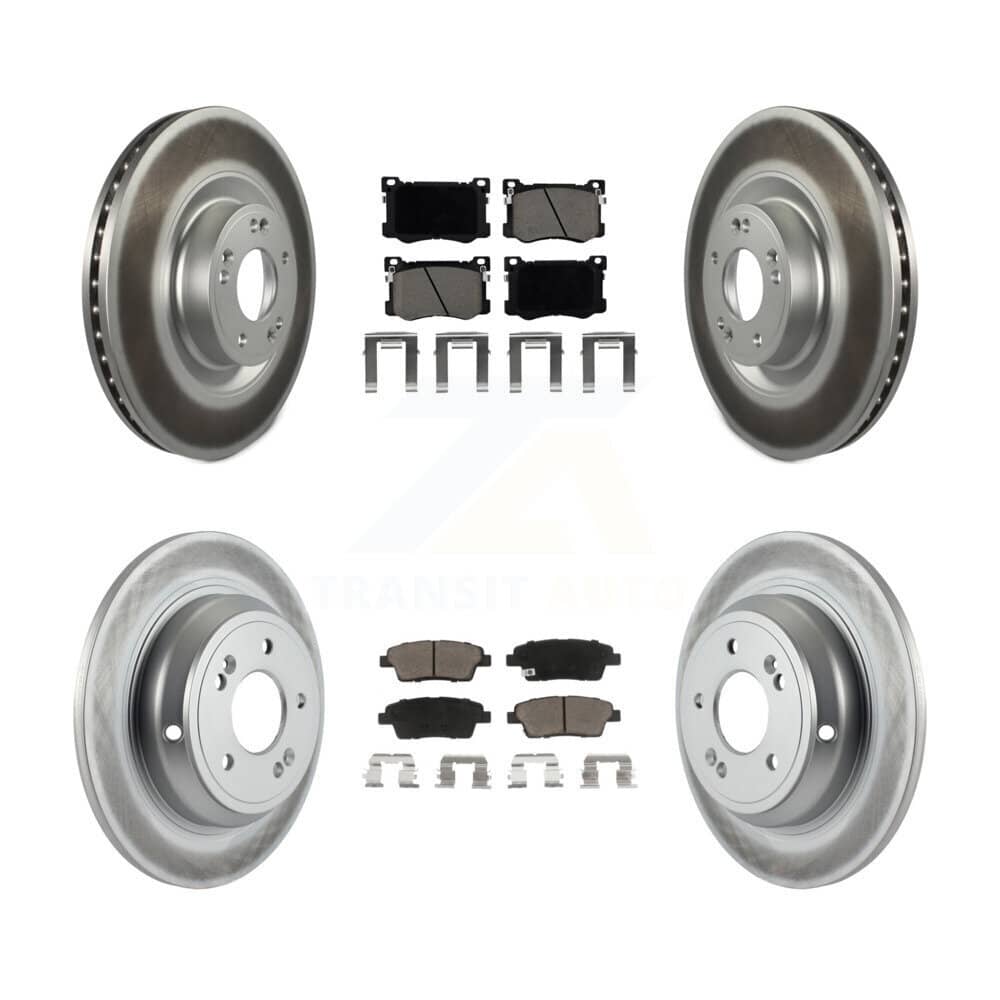 Transit Auto - KGC-100764 - Front and Rear Disc Brake Kits