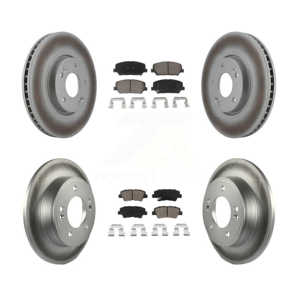 Transit Auto - KGC-100776 - Front and Rear Disc Brake Kits