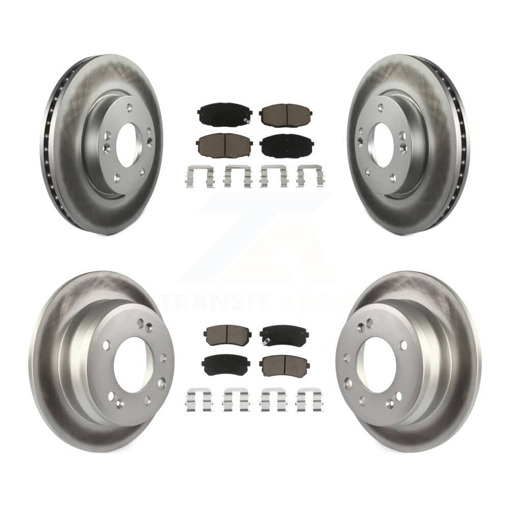 Transit Auto - KGC-100782 - Front and Rear Disc Brake Kits