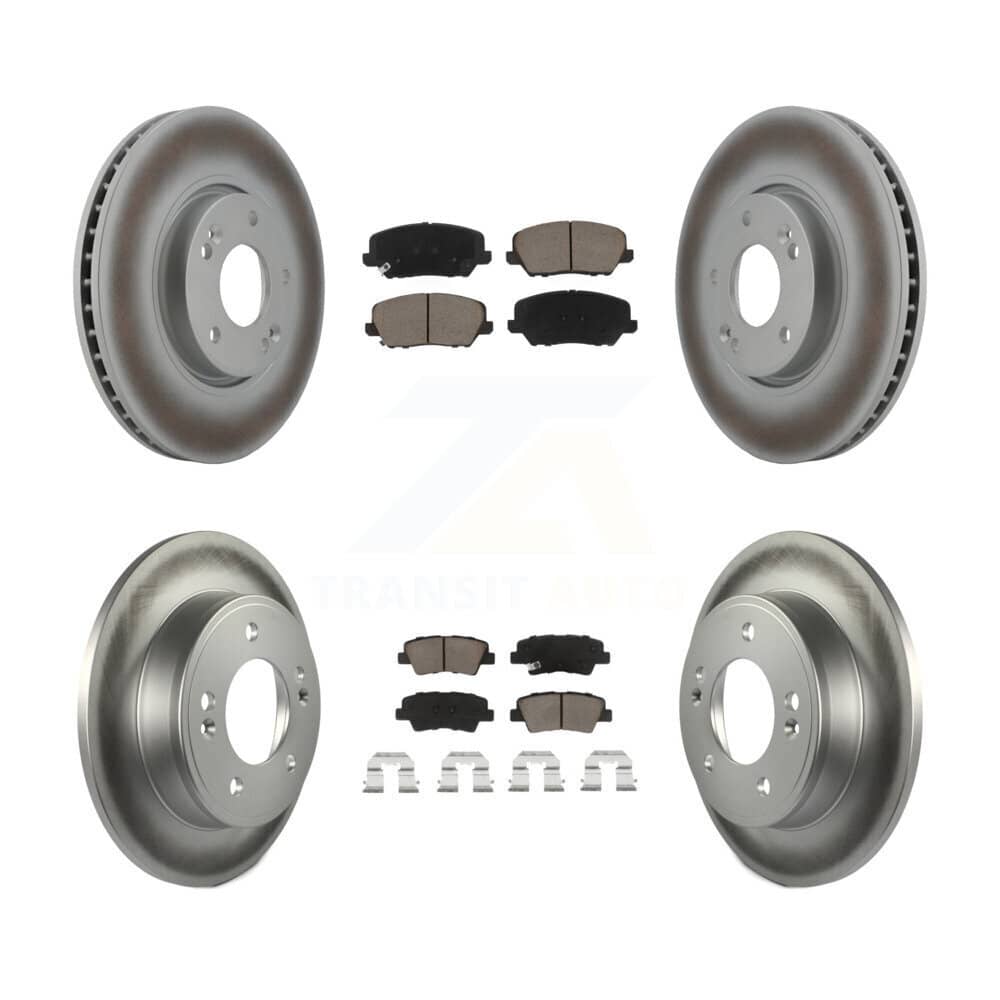 Transit Auto - KGC-100788 - Front and Rear Disc Brake Kits