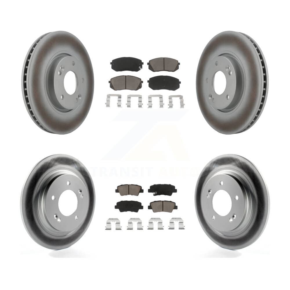 Transit Auto - KGC-100791 - Front and Rear Disc Brake Kits