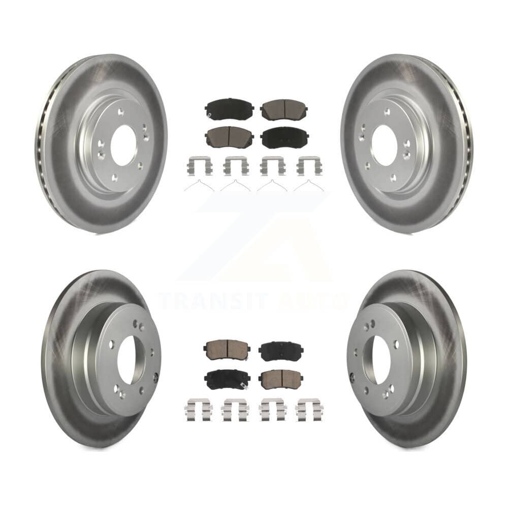 Transit Auto - KGC-100796 - Front and Rear Disc Brake Kits