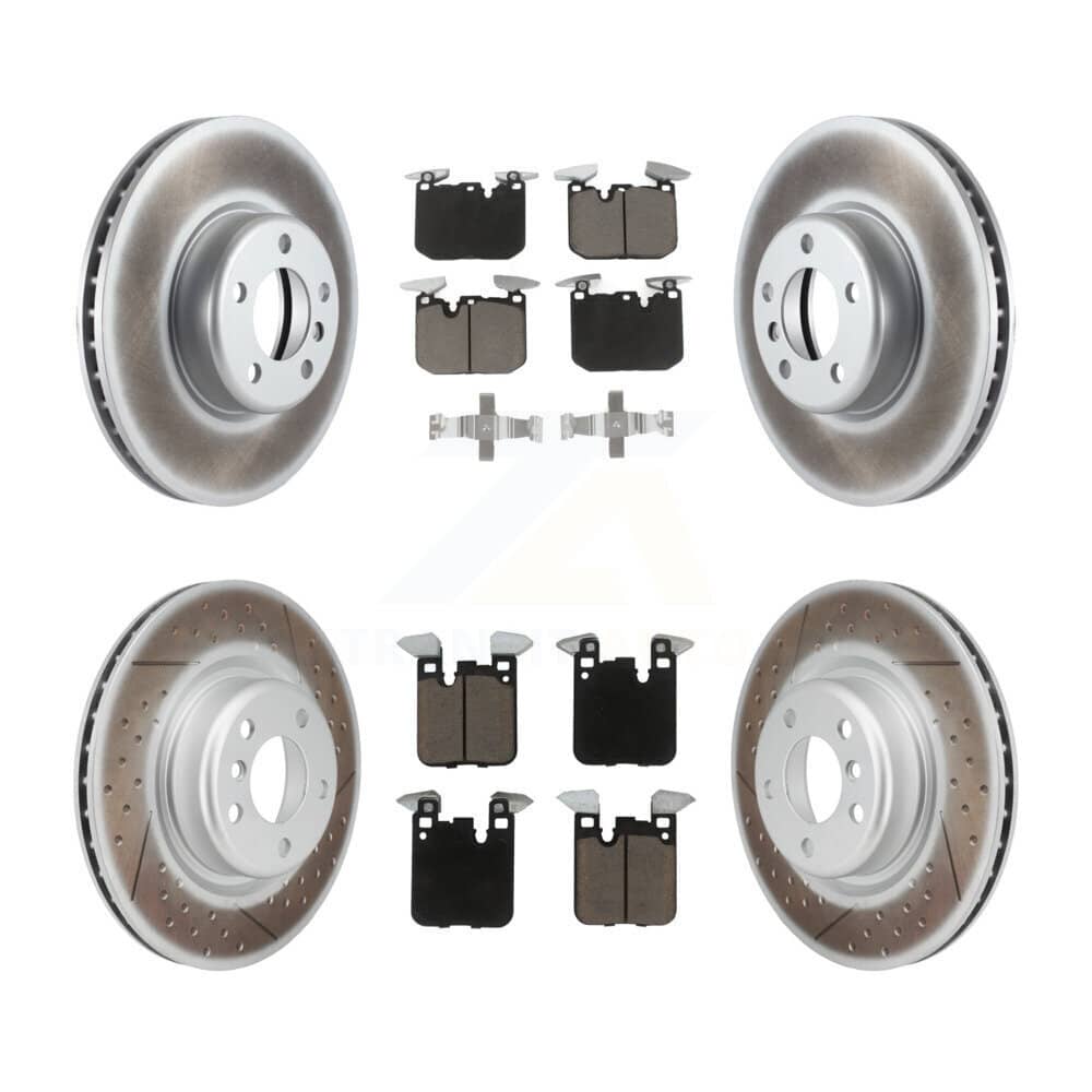 Transit Auto - KGC-100806 - Front and Rear Disc Brake Kits