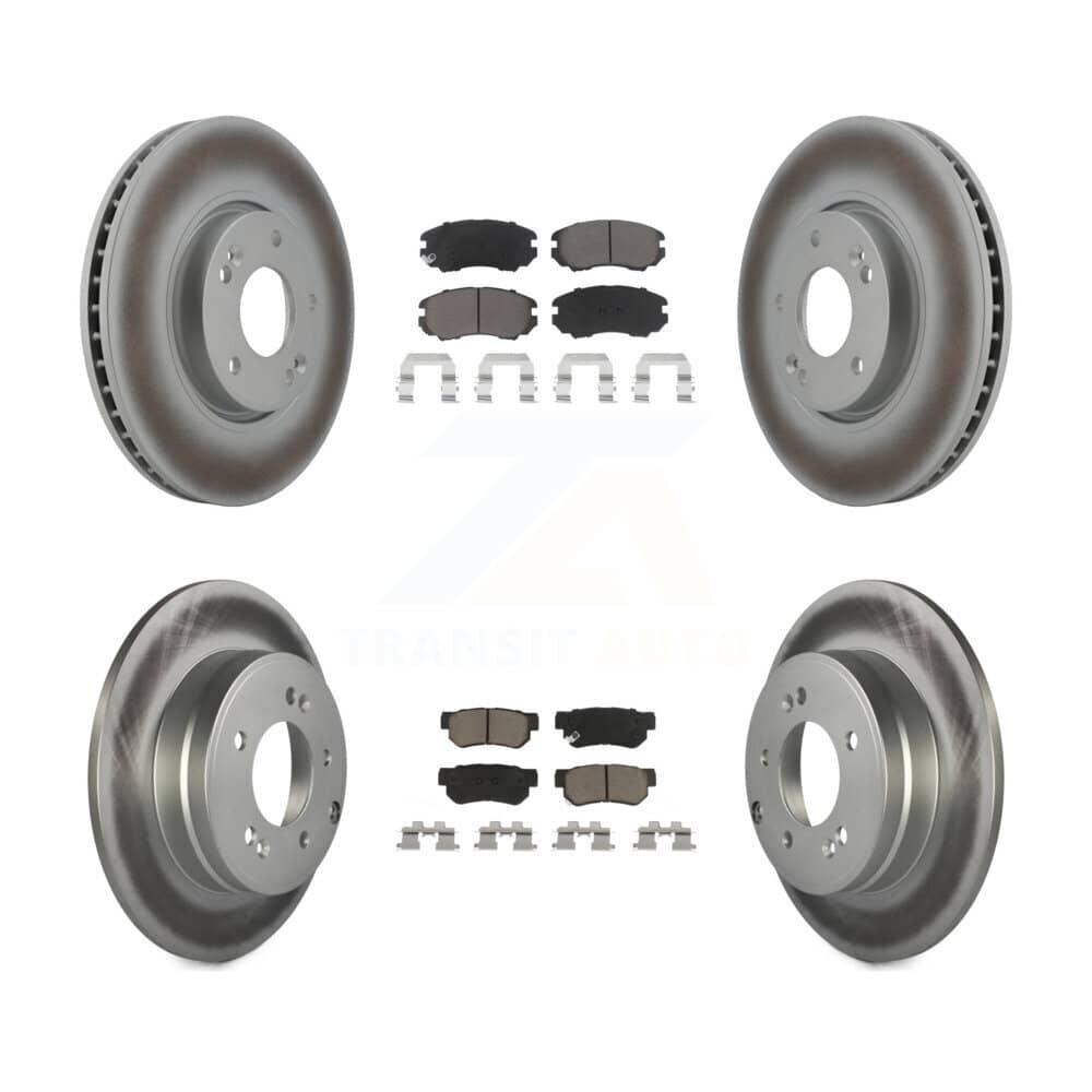 Transit Auto - KGC-100822 - Front and Rear Disc Brake Kits