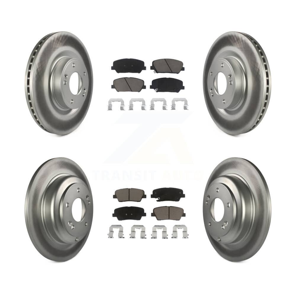 Transit Auto - KGC-100841 - Front and Rear Disc Brake Kits