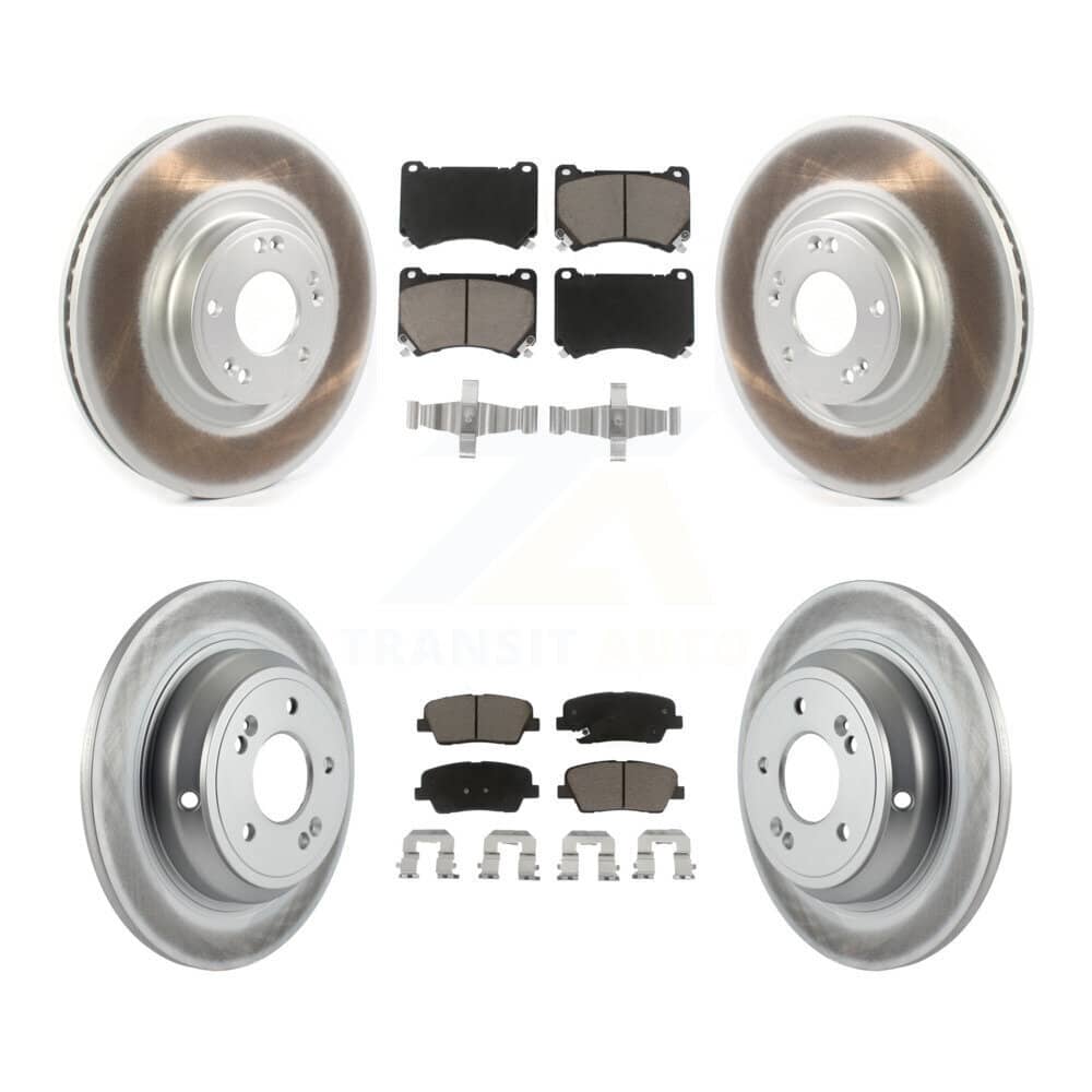 Transit Auto - KGC-100847 - Front and Rear Disc Brake Kits