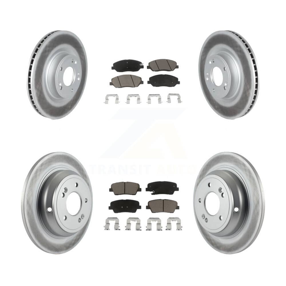 Transit Auto - KGC-100848 - Front and Rear Disc Brake Kits