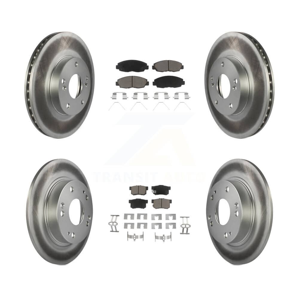 Transit Auto - KGC-100855 - Front and Rear Disc Brake Kits