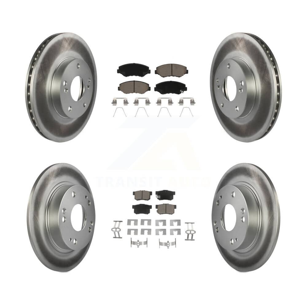 Transit Auto - KGC-100856 - Front and Rear Disc Brake Kits