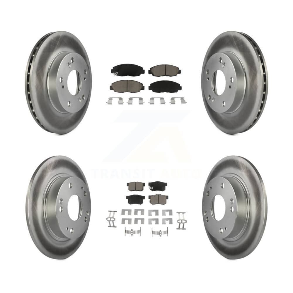 Transit Auto - KGC-100866 - Front and Rear Disc Brake Kits