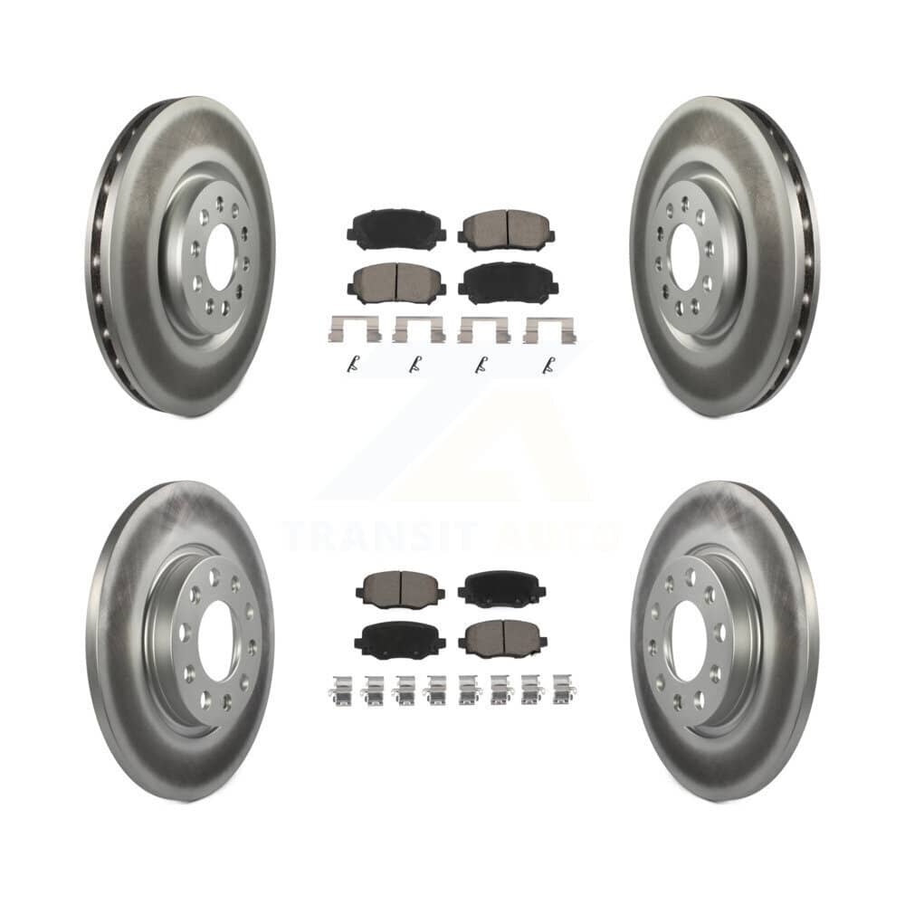 Transit Auto - KGC-100895 - Front and Rear Disc Brake Kits