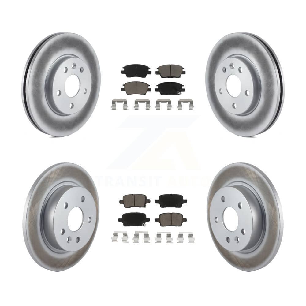 Transit Auto - KGC-100904 - Front and Rear Disc Brake Kits