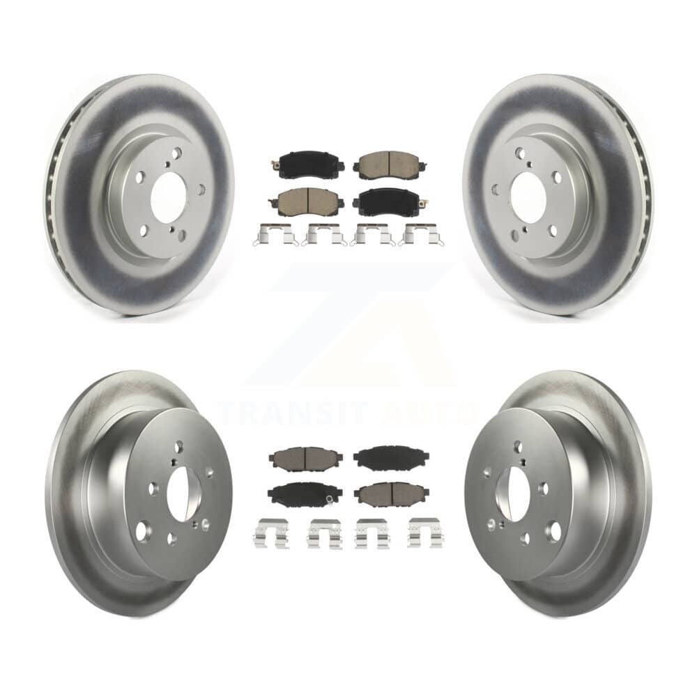 Transit Auto - KGC-100907 - Front and Rear Disc Brake Kits