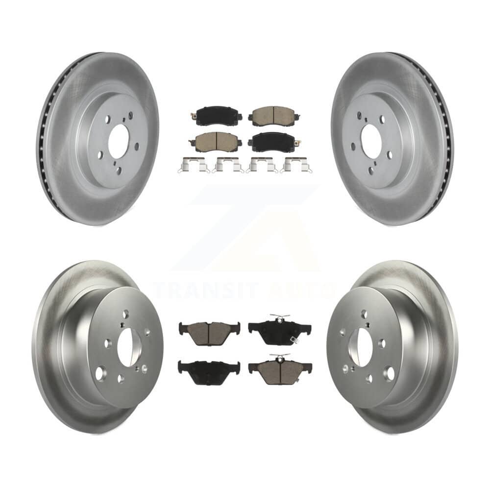 Transit Auto - KGC-100921 - Front and Rear Disc Brake Kits