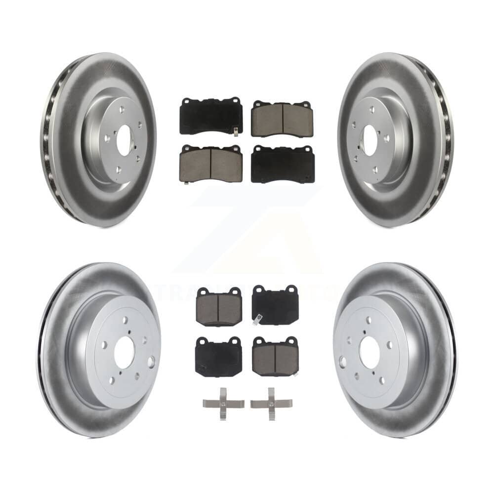 Transit Auto - KGC-100922 - Front and Rear Disc Brake Kits