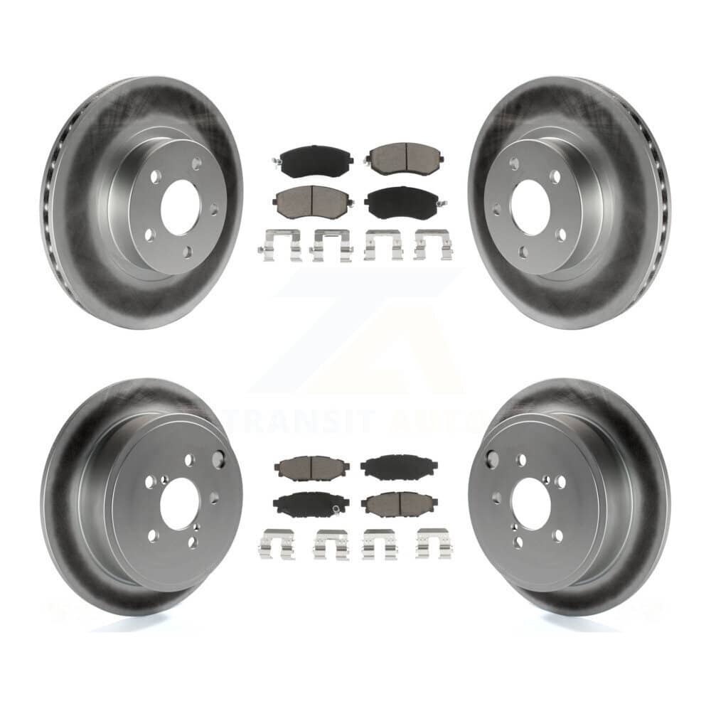 Transit Auto - KGC-100931 - Front and Rear Disc Brake Kits