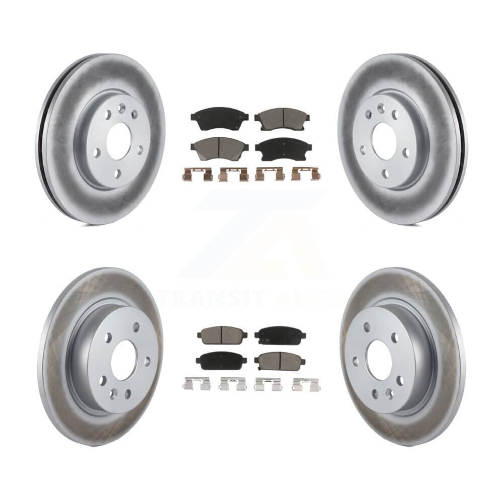 Transit Auto - KGC-100943 - Front and Rear Disc Brake Kits