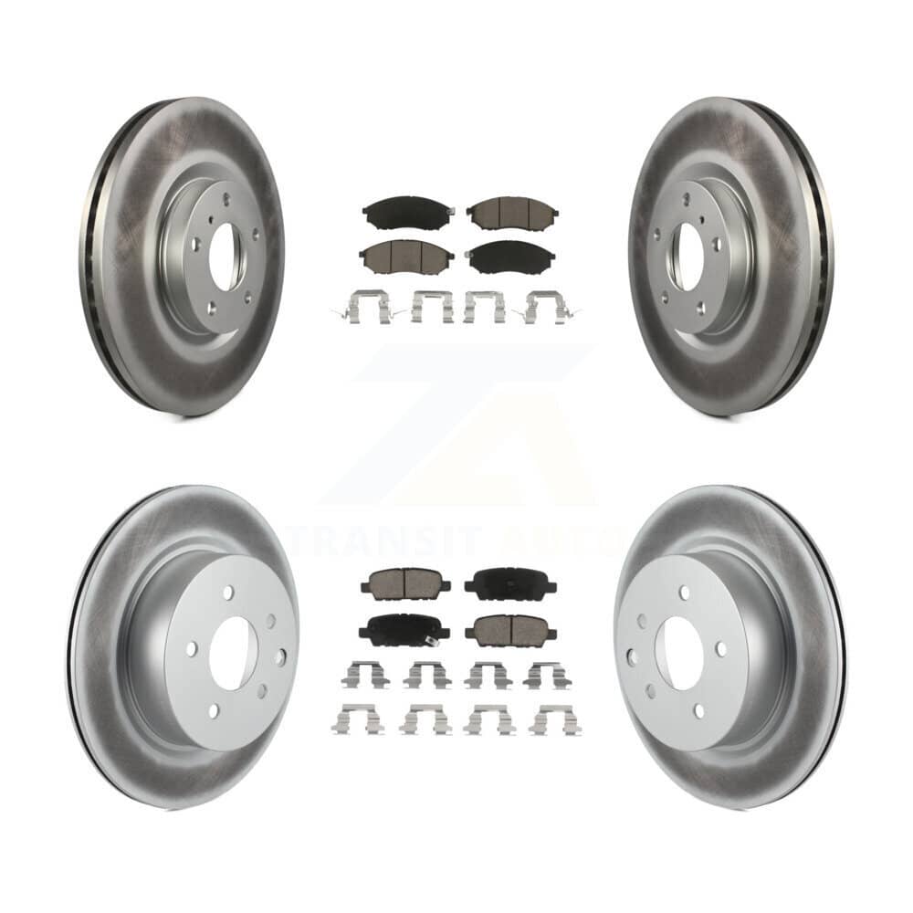 Transit Auto - KGC-100948 - Front and Rear Disc Brake Kits