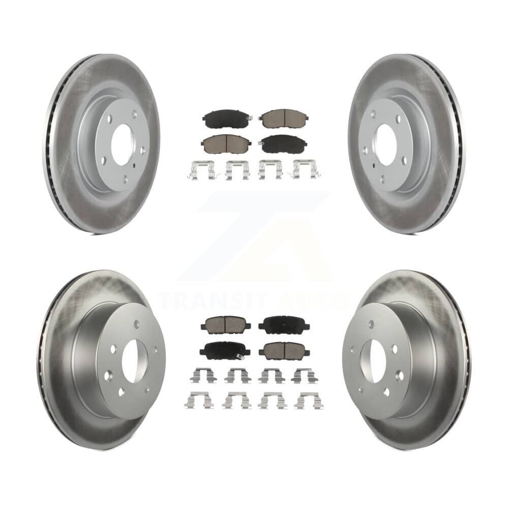 Transit Auto - KGC-100949 - Front and Rear Disc Brake Kits