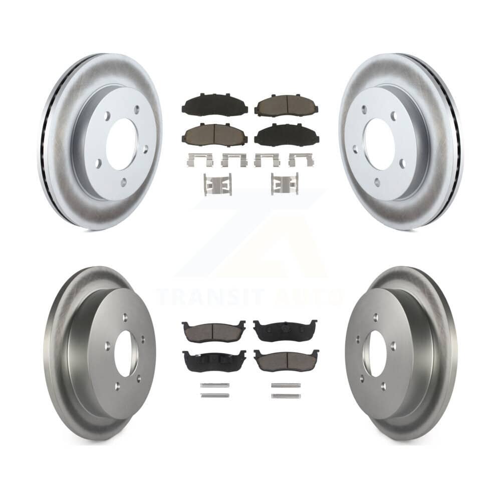 Transit Auto - KGC-100952 - Front and Rear Disc Brake Kits