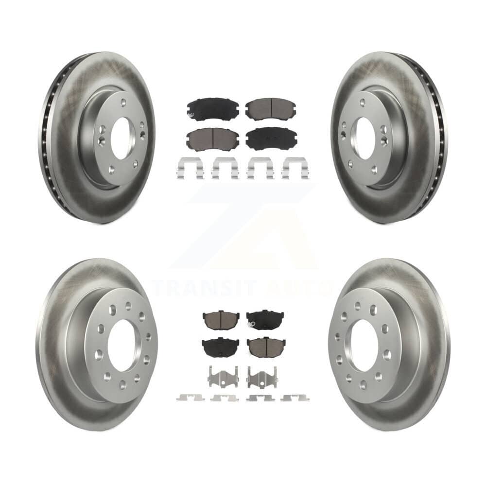 Transit Auto - KGC-100958 - Front and Rear Disc Brake Kits