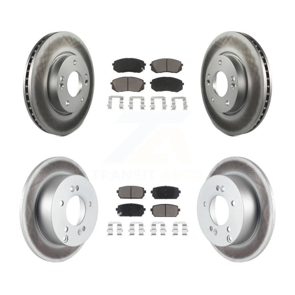 Transit Auto - KGC-100962 - Front and Rear Disc Brake Kits