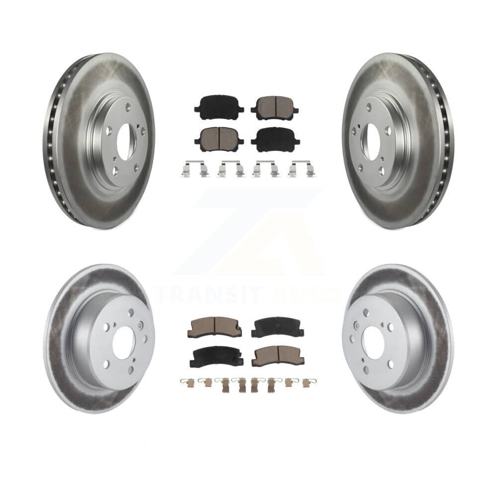 Transit Auto - KGC-100972 - Front and Rear Disc Brake Kits