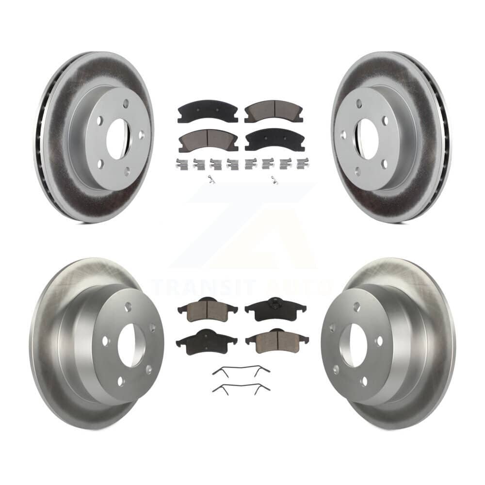 Transit Auto - KGC-100985 - Front and Rear Disc Brake Kits