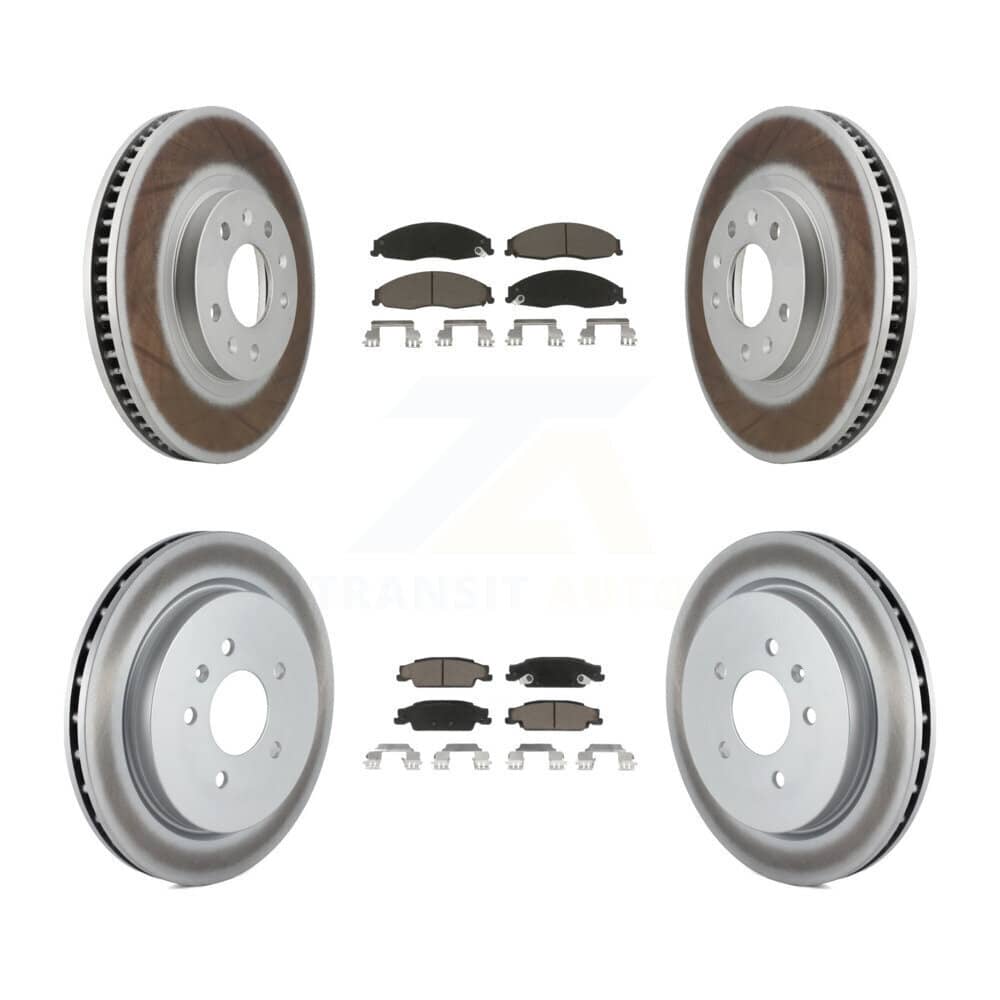 Transit Auto - KGC-100986 - Front and Rear Disc Brake Kits