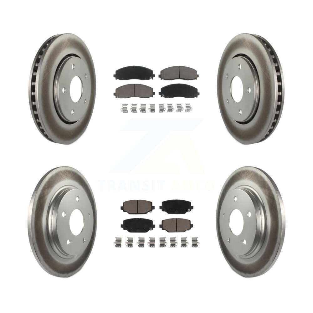 Transit Auto - KGC-100988 - Front and Rear Disc Brake Kits