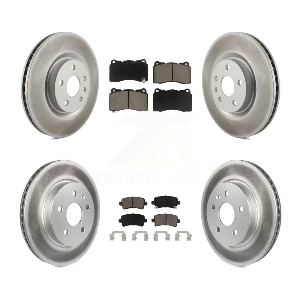 Transit Auto - KGC-101003 - Front and Rear Disc Brake Kits