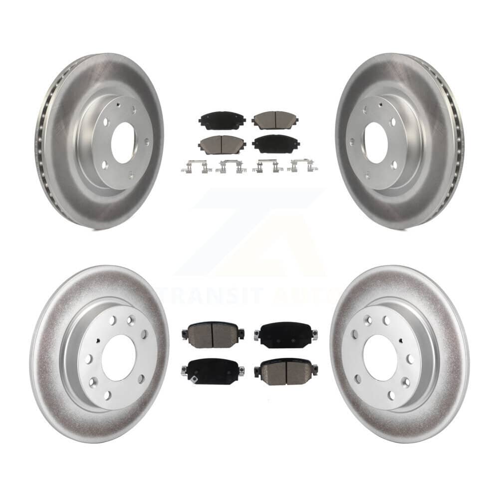 Transit Auto - KGC-101005 - Front and Rear Disc Brake Kits
