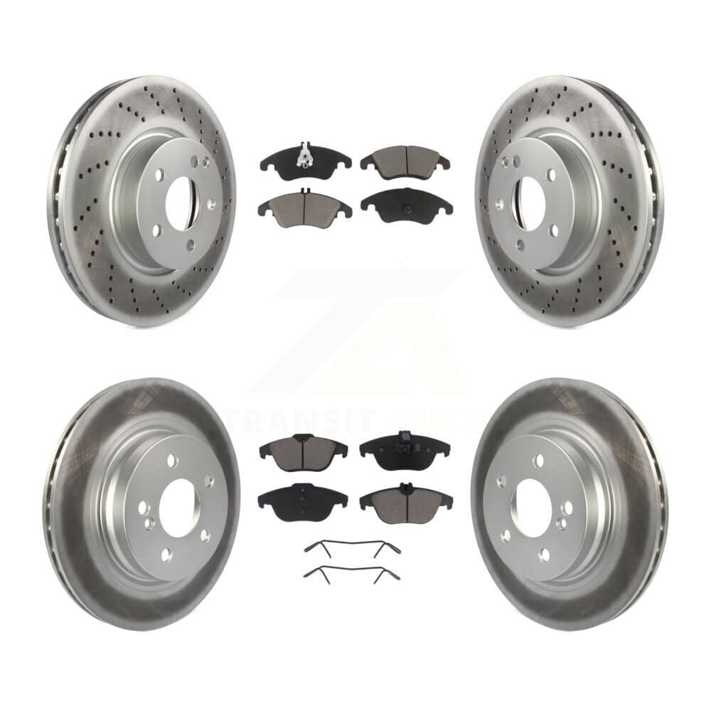 Transit Auto - KGC-101011 - Front and Rear Disc Brake Kits