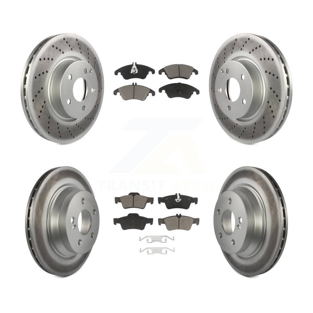 Transit Auto - KGC-101018 - Front and Rear Disc Brake Kits