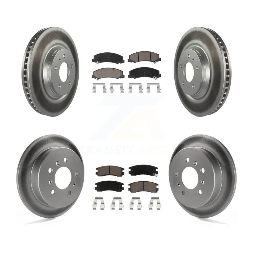 Transit Auto - KGC-101022 - Front and Rear Disc Brake Kits